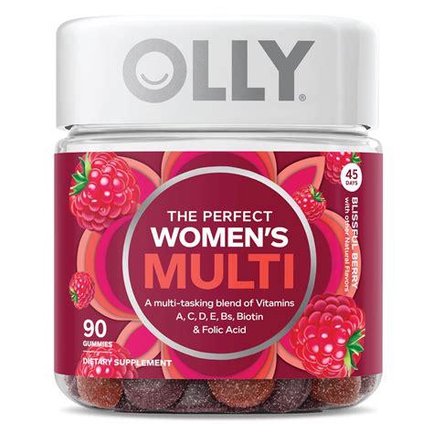 Olly Womens Multivitamin Gummies Berry 90ct Brickseek