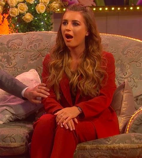Dani Dyer Left Mortified After Awkward X Rated Slip Up About Her Dad Mirror Online