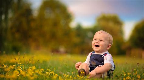 Wallpaper Baby Boy Laugh Smile Baby Background Hd 1920x1080