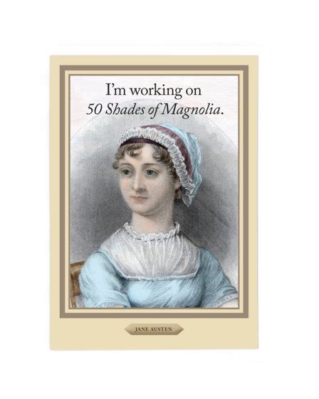Jane Austen Postcard Cath Tate Cards