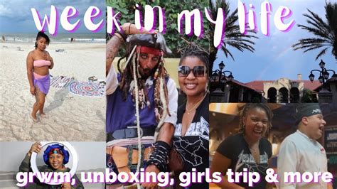 Week In My Life Hanging W The Girls Unboxing Grwm More Jaihamonia Youtube