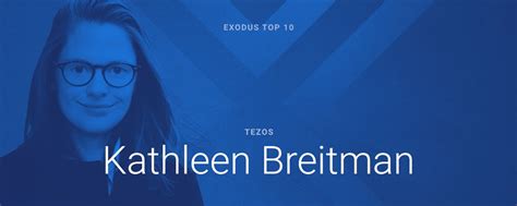 Exodus Top 10 Most Influential People In Crypto Kathleen Breitman