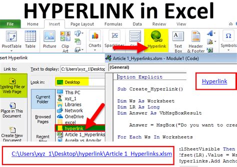 Hyperlink In Excel Examples How To Create Hyperlink In Excel