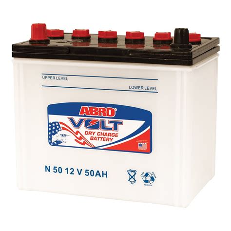 Abrovolt Dry Charged Low Maintenance Car Batteries Abro