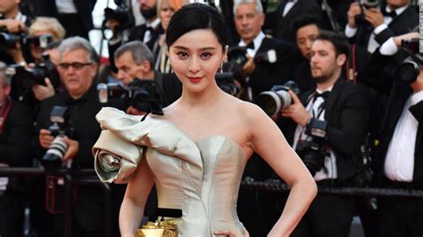 Fan Bingbing China Says Missing Actress Fined For Tax Evasion Cnn