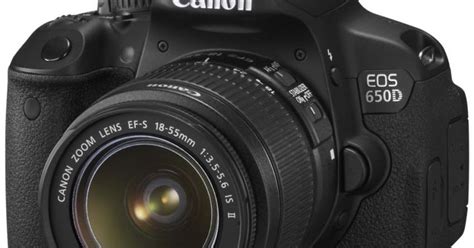 Spesifikasi Lengkap dan Harga Canon EOS 650D | Daftar Harga dan Spesifikasi