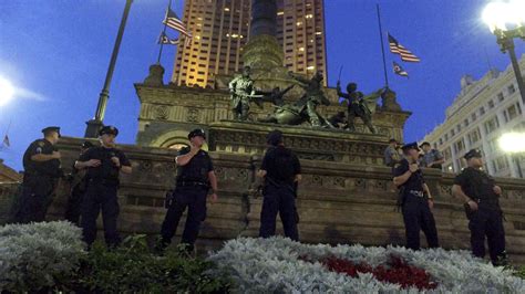 Republican Convention How Police Succeeded In Cleveland Time