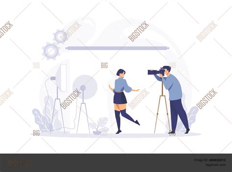 Photographer Takes Vector And Photo Free Trial Bigstock