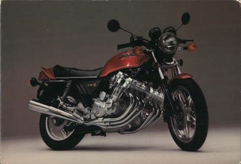 Honda Motorcycle Motorcycles Large Format Postcard