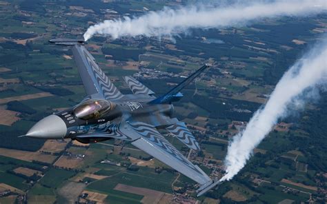 General Dynamics F 16 Fighting Falcon 3 Wallpaper Aircraft