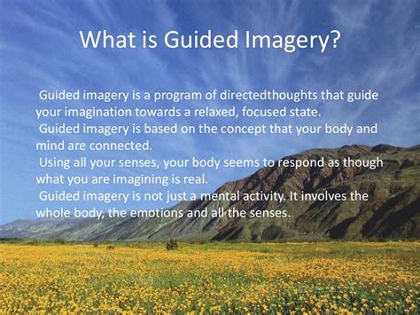 Guided Imagery