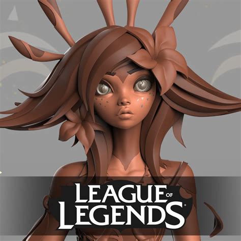 Neeko The Curious Chameleon High Res Model League Of Legends