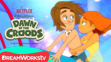 Eeps First Almost Kiss Dawn Of The Croods Youtube