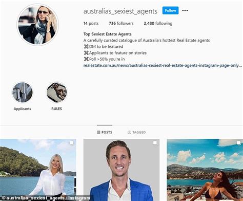 Australias Sexiest Real Estate Agents Are Revealed In A Cheeky New Instagram Page Daily