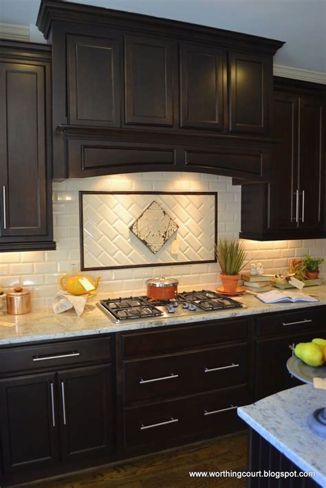 Adding The Perfect Finishing Touch Backsplash Ideas For Dark Cabinets