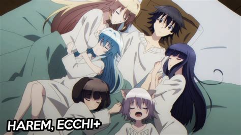 Los 10 Mejores Animes Harem Y Ecchi Harem Escolares Ecchi Comedia Gambaran