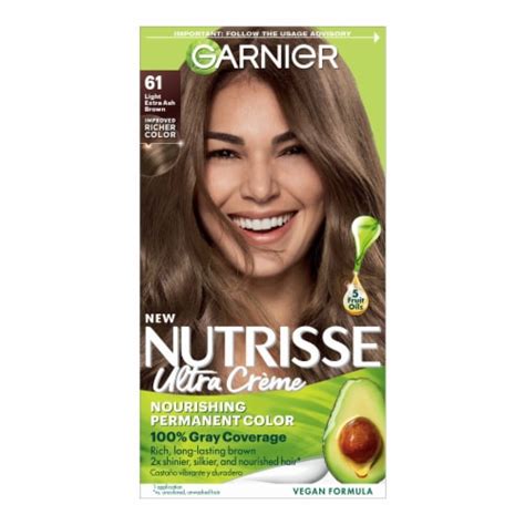 Garnier Nutrisse Nourishing Light Ash Brown Iced Coffee Hair Color Creme Ct Frys Food