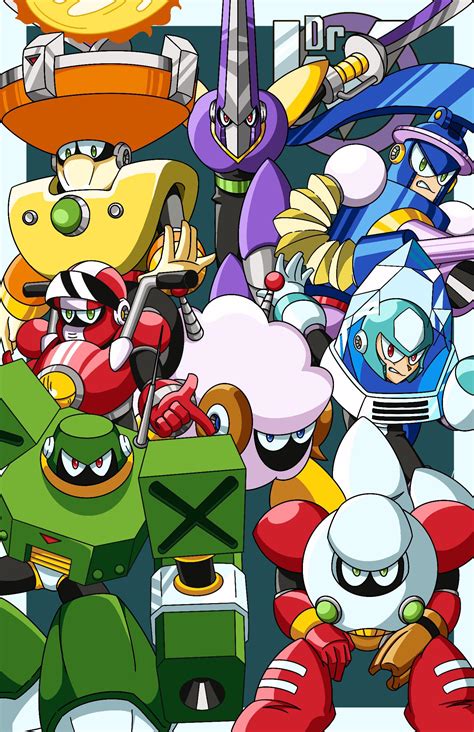 Oc Mega Man 10 Robot Masters Rmegaman