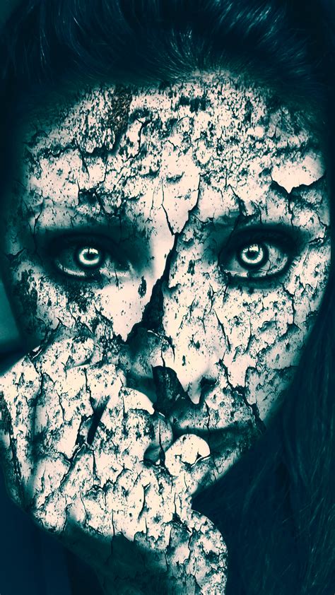 Scary Girl Hd Wallpaper For Your Mobile Phone