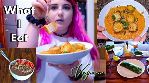 What I Eat As A Vegan Chef With Recipes Youtube