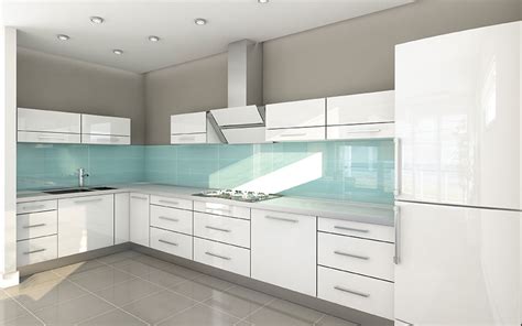 Online tools & free consultation. Contemporary-Kitchen---High-Gloss-Acrylic-White-Cabinets ...