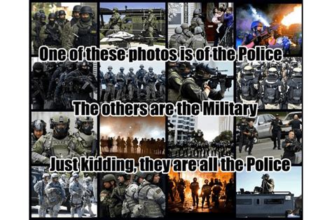 Still can't find the funniest police memes that'll make your day? Police Militarization Meme - LibertyClick.org