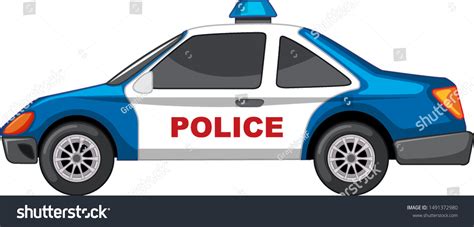 1468 Police Car Clipart Images Stock Photos And Vectors Shutterstock
