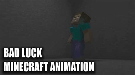 Bad Luck Minecraft Animation Youtube