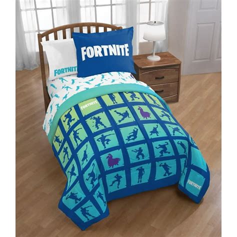 Fortnite Gaming Boys Full Comforter Sheet Set And Bonus Sham 6 Piece