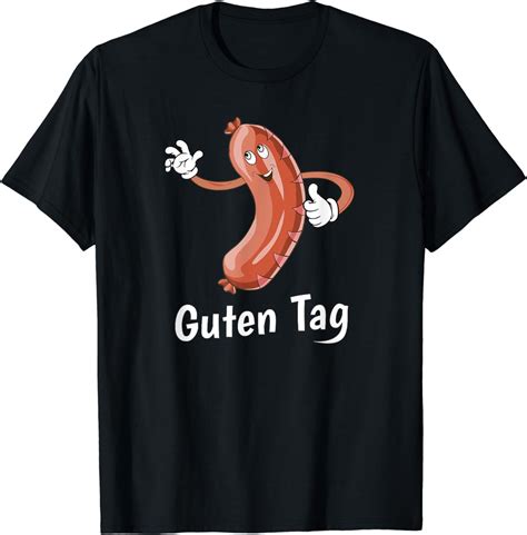 Cute Guten Tag German Wurst Sausage Oktoberfest T T