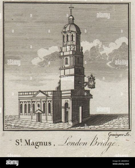 St Magnus The Martyr Church London Bridge Wren City Small