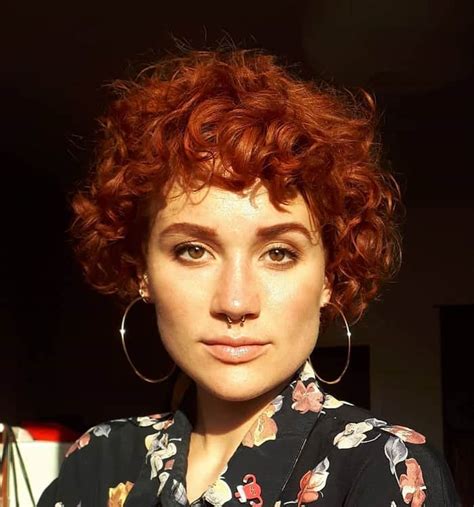 12 Hottest Short Curly Red Hairstyles To Try In 2022 Hairstylecamp