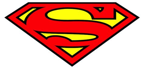 Superman Logo Outline Free Download On Clipartmag