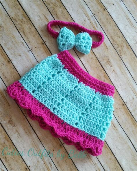 Crochet Baby Skirt Pattern Free Crochet Pattern Newborn Baby Etsy Uk