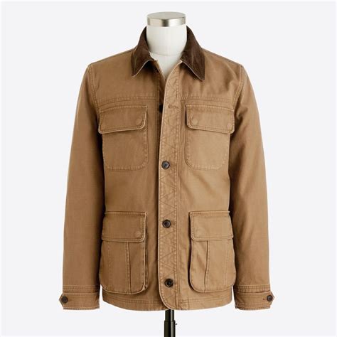 Factory Flannel Lined Barn Jacket For Men Mens Jackets Jackets