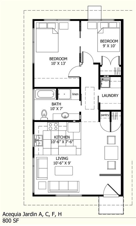 Jacobsen homes offers manufactured and modular home floor plans ranging from 500 up to 2,000 sq. Small House Floor Plans Under 600 Sq Ft - Modern House