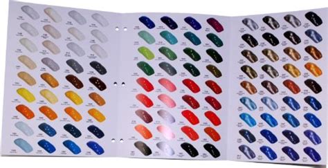 You have no items in your shopping cart. Restoration Shop 144 COLOR CHART-AUTO/CAR PAINT CHIPS - Buy Online in UAE. | Automotive Products ...