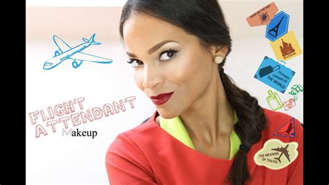 Capitalising on this demand, makeup and hair salons have introduced 'stewardess hair and makeup' services. Get Ready With Me - Flight Attendant Makeup and Hair 1 ...