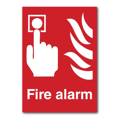 Fire Safety Equipment Signs Fire Alarm Sign
