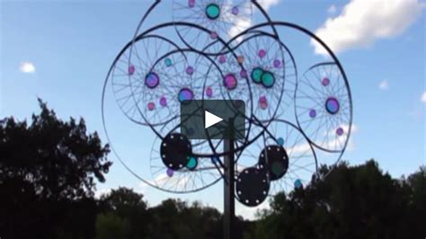 Custom Outdoor Kinetic Sculpture Freewheelin Kinetic Sculpture