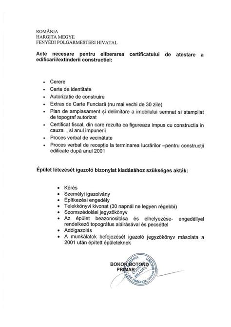 Certificat De Atestare A Edificarii Constructiei Model Porn Sex Picture