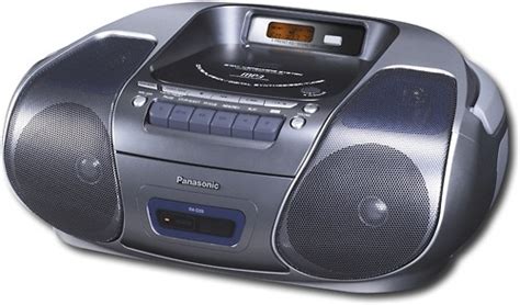 Best Buy Panasonic Cd Cassette Player Boombox With Am Fm Radio And Mp