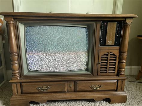 Zenith Console Tv From 1977 Rcrtgaming