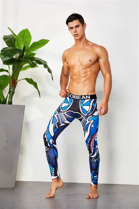 colorful running compression tights for men clothing