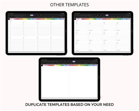 2022 2023 Onenote Planner Onenote Template One Note Digital Etsy