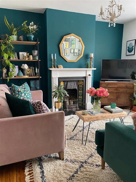 How To Use Dark Green In Your Living Room Melanie Jade Design Dark