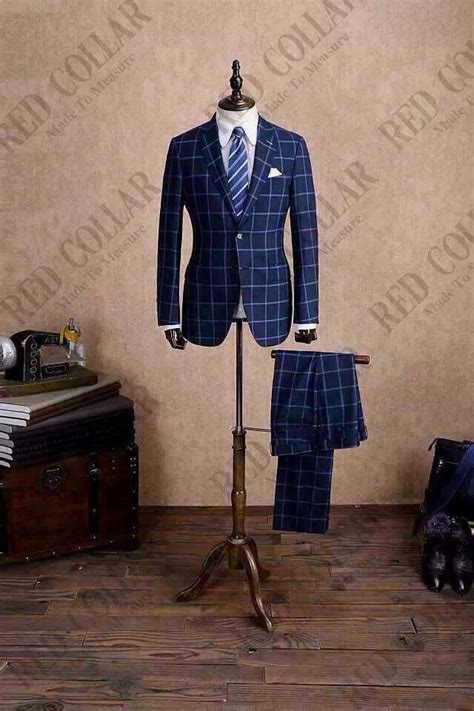 High End Bespoke Suits Supplier Fiona Three Piece Suit Wedding Blue