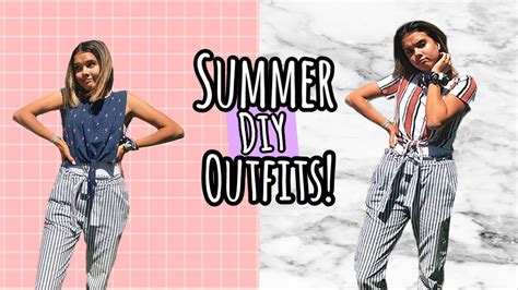 Diy Summer Clothes Youtube