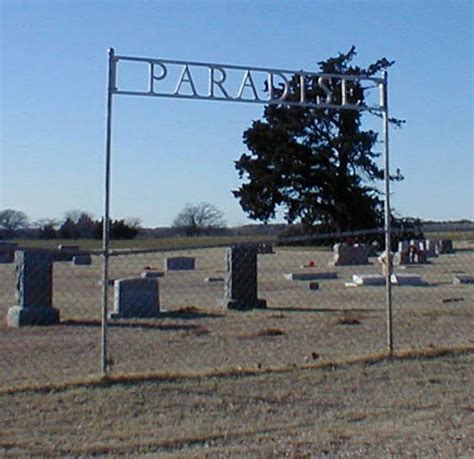 Paradise Cemetery Payne County Oklahoma