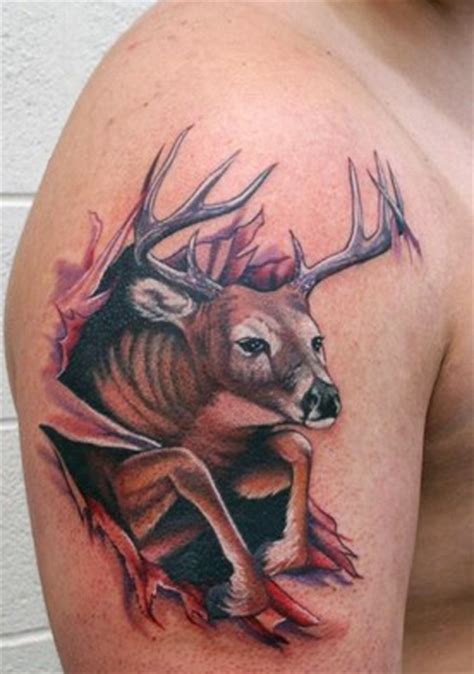 stunning tribal deer tattoos  tribal